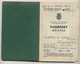 BELGIQUE - PASSEPORT 1952 - Unclassified