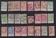 Delcampe - Fine Barbe Et Armoirie : Lot De Timbres Oblitérés - 1893-1900 Schmaler Bart