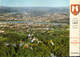 Osterreich - Postcard Used 1975 - Linz On The Danube -  Pöstlingberg, Wonderful Distant View - 2/scans - Linz Pöstlingberg