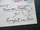 Russland 1889 GA Umschlag U 30 C Mit Zusatzfrankatur Nach Frankfurt Rücks. Mit Siegel / Wappen Adel?? Ak Stempel - Storia Postale