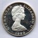 GIBRALTAR, 1 Crown, Silver, Year 1980, KM #11a - Gibraltar