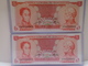 Venezuela,(2)$5 Banknotes 1989,Consecutive, Crisp, UNC. - Venezuela