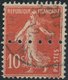 FRANCE - 1906, Mi 112, Perfore - Gebraucht