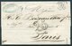 1851 France Entire. Rouen - Paris. - 1849-1876: Classic Period