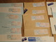 LOT  49 VIGNETTES D'AFFRANCHISSEMENT NOUVELLE-CALEDONIE SUR LETTRES ET QUELQUES FRAGMENTS AVEC PETITS BUREAUX - Franking Labels