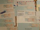 LOT  49 VIGNETTES D'AFFRANCHISSEMENT NOUVELLE-CALEDONIE SUR LETTRES ET QUELQUES FRAGMENTS AVEC PETITS BUREAUX - Franking Labels