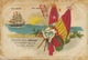 Art Card  Buque Escuela " Nautilus " Primer Viaje  La Habana  Royal Visit King Of Spain . Some Stains - Cuba