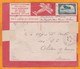 1924 - Enveloppe Par Avion Précurseur Latecoere De Meknes  Vers Chalons Sur Marne, France  Via Rabat - Lettres & Documents