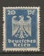 DR - Yv. N°  351 Mi:  358  *  20p  Aigle  Cote 2,5 Euro BE R  2 Scan - Ungebraucht