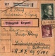 ! 1943 Paketkarte Deutsches Reich, Holzhausen Bei Leipzig N. Gräfenhainichen, Sachsen, R.A.D. Lager, Reichsarbeitsdienst - Storia Postale
