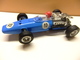 Scalextric Exin Honda F1  Primera Serie Bleu Ref. C 36 Fabriqué En Espagne - Circuitos Automóviles