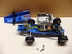 Scalextric Exin Honda F1  Primera Serie Bleu Ref. C 36 Fabriqué En Espagne - Circuitos Automóviles