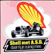 Sticker - Shell Met A.S.D. Daar Rij Je Zuinig Mee - Stickers