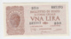 ITALY 1 Lire 1944 AUNC+ Pick 29b 29 B - Italia – 1 Lira