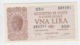 ITALY 1 Lire 1944 AUNC+ Pick 29b 29 B - Italië – 1 Lira