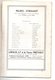 PROGRAMME . THÉÂTRE MUNICIPAL DU CHATELET . " MICHEL STROGOFF " . M. HAMILTON, Mlle LOUISE MARION  - Réf. N° 10P - - Programs