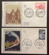 0414 Cyclistes 1724 Donneurs Sang Flamme 1716 St Brieuc 1718 Tourisme 1723 I.P.T.T. 1721 FDC Premier Jour 1972  Lot 5 - 1970-1979