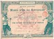 - Titre De 1897- Sté Anonyme Des Mines D' Or Du Katchkar - Déco - Imprimerie G. Richard - Mines