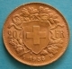 20 Franchi  1935 Gold  Coin Swiss - Andere & Zonder Classificatie