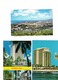 3 Different Oahu, Hawaii, USA, Waikiki & Honolulu,  Old Chrome 4X6 Postcards - Oahu