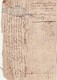 Cachet Généralité Six Deniers LIMOZIN ( Limousin ) Manuscrit 18/4/1691 Quittance - Cachets Généralité