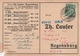 Ostpreussen Deutsches Reich Karte Mit Tagesstempel Glockstein Ostpr. Kr Rößel RB Allenstein 1926 - Briefe U. Dokumente