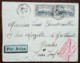 YT N°299 Sur Lettre - Paquebot Normandie / 1ère LIAISON POSTALE AERIENNE STE AIR BLEU - 1936 - Lettres & Documents