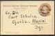 Mexico Postal Card MEPSI #PC110 Used To OJUELA MINE MAPIMI Durango 1903 - Mexique