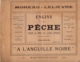 CATALOGUE MOREAU LELIEVRE TOURS ENGINS DE PECHE POUR LA MER ET L EAU DOUCE - Publicités