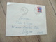 Lettre France  Agence Postale Cachet Hexagonal La Capelle Bleys 1960 Pour Béziers Marianne De La Nef Seul Sur Lettre - 1961-....