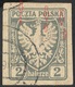 ERORRS POLAND 1919 USED - Variétés & Curiosités