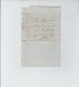 Lettre De Falaen Vers Onhaye  - 1809 - 1794-1814 (French Period)