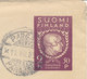 Finland Postal Stationery Pargas 11-7-1938 Sent To Jakobstad Scoutläger With A Letter Inside (a Repaired Tear At The Rig - Entiers Postaux