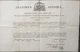 1818 Certificat De Reliquaire Relique - Religion & Esotérisme