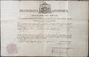 1823 Certificat De Reliquaire Relique - Godsdienst & Esoterisme