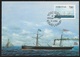 1983 - FAROE ISLANDS - Card Steamships + Michel 81 [Thyra] + TORSHAVN - Féroé (Iles)