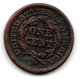 USA  -  1 Cent 1847  -  Km // 67  -- état  B+ - 1840-1857: Braided Hair