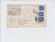 RECOMMANDÉ DE CHAWRI BAZAR -  DELHI VERS RUYSBROECK  BELGIUM - 1958 - Lettres & Documents