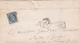 FRANCE LETTRE DE 1868 AVEC TIMBRE DE 20 C NAPOLEON III TAMPON A DATE GRENOBLE - 1849-1876: Période Classique
