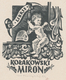 Ex Libris Miron Kolakowski - Stefan Mrozewski - Ex Libris