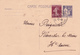 Enveloppe Paix 55 C Violet C1 Oblitérée Expo Repîquage Pichard - Buste Ristampe (ante 1955)