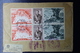 Monaco Front Of Cover With 2x Strip Mi 533 - 535 With Customslabel To USA 1946 - Brieven En Documenten