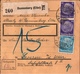 ! 1934  Paketkarte Deutsches Reich, Dannenberg Nach Crossen / Elster - Briefe U. Dokumente