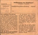 ! 1934  Paketkarte Deutsches Reich, Dannenberg Nach Crossen / Elster - Brieven En Documenten