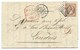 N° 16 ORANGE NAPOLEON SUR LETTRE / PARIS POUR LONDRES GB / 1857 - 1849-1876: Klassik