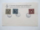 Delcampe - Österreich 1926 Nibelungensage Nr. 488 - 493 Satz Auf 2 Umschlägen 10. Deutsches Sängerbundesfest Wien 1928 - Covers & Documents