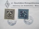 Delcampe - Österreich 1926 Nibelungensage Nr. 488 - 493 Satz Auf 2 Umschlägen 10. Deutsches Sängerbundesfest Wien 1928 - Storia Postale