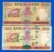 Ouganda  2  Billets   De  10 000 Shillings - Ouganda