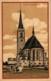 Krefeld (Crefeld), Elisabethkirche, Steindruck AK, Ca. 20er Jahre - Krefeld