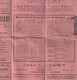 BESANCON. Petit Horaire Des Chemins De Fer Et Autobus. A Compter Du 15 Mai 1936. Document Pliable En 8 Parties. 3 Scan - Europe